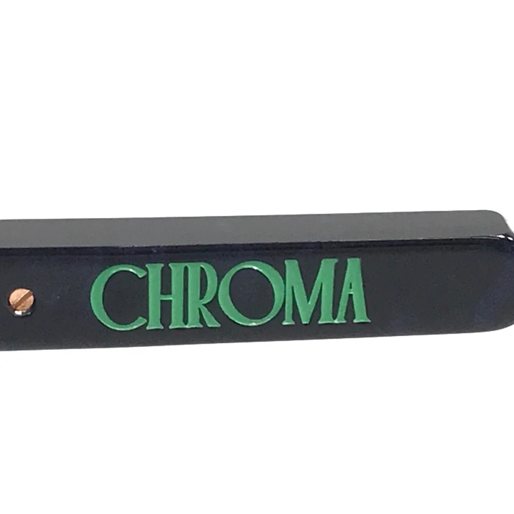 Etnia Barcelona Eyeglasses Frames CHROMA N38 DB Dark Blue Black 53-18-140